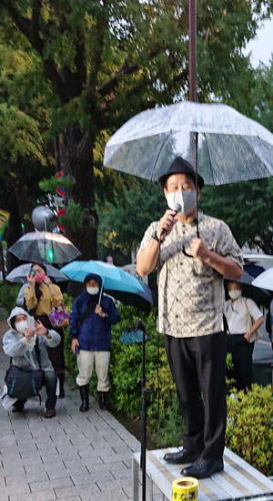 国会前で行動（6月19日・東京）